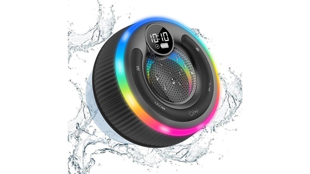 waterproof bluetooth shower speaker