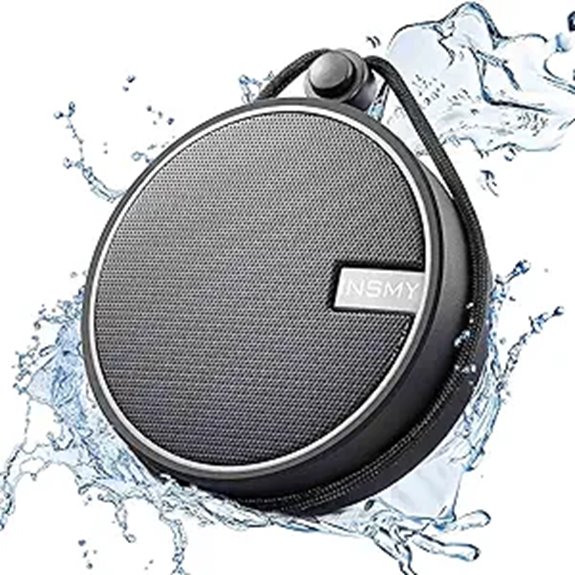 waterproof bluetooth shower speaker