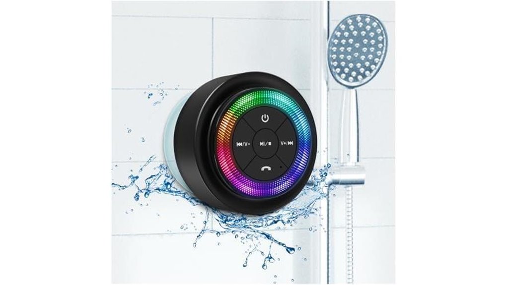 waterproof bluetooth shower speaker