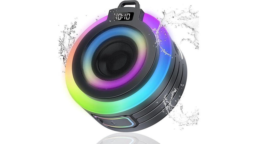 waterproof bluetooth shower speaker