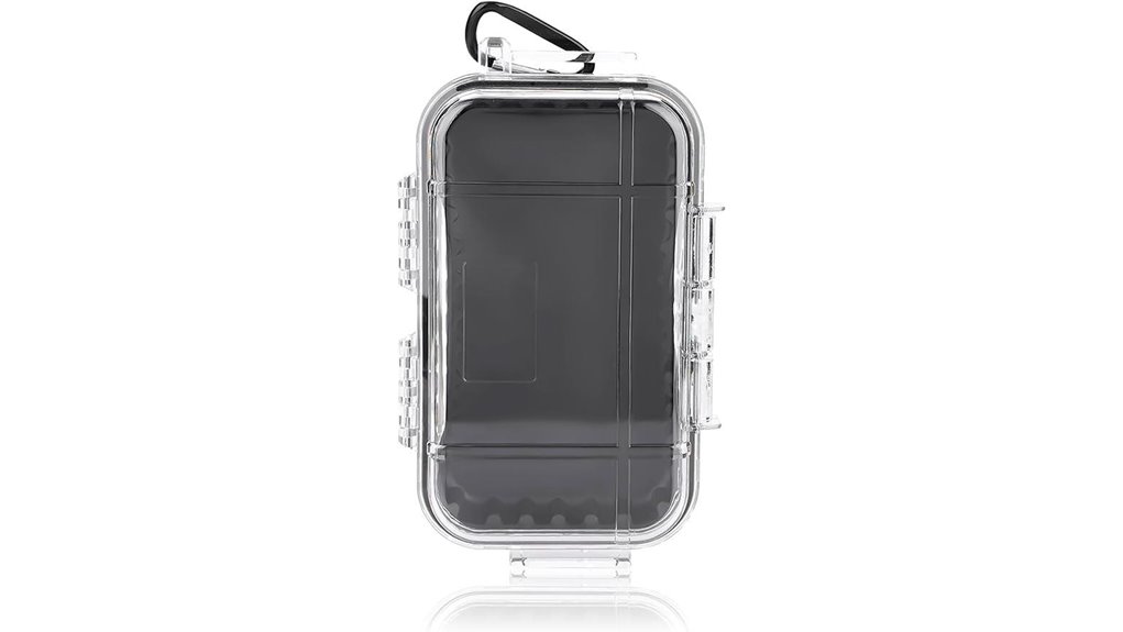 waterproof clear edc case