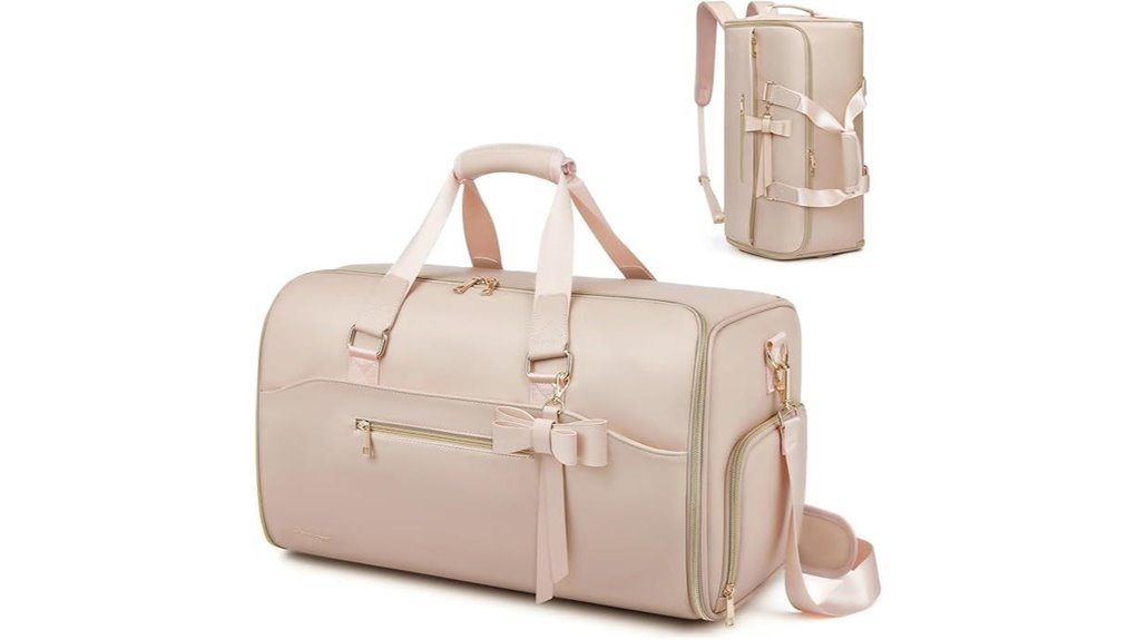 waterproof convertible garment duffle