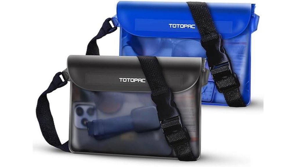 waterproof dual color phone pouches