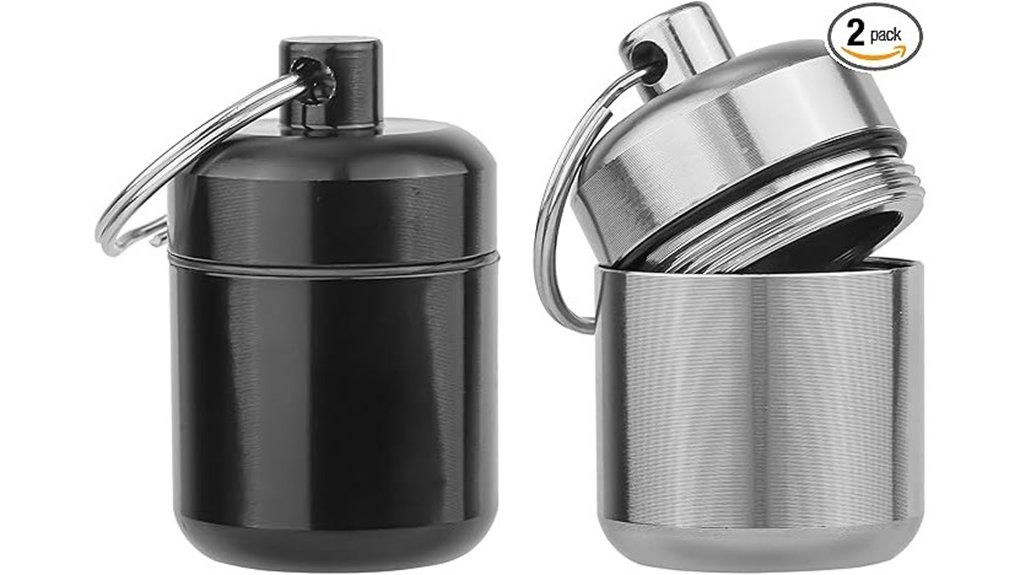 waterproof earplug keychain case