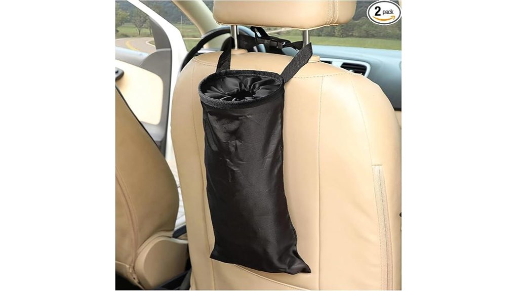 waterproof hanging car trash