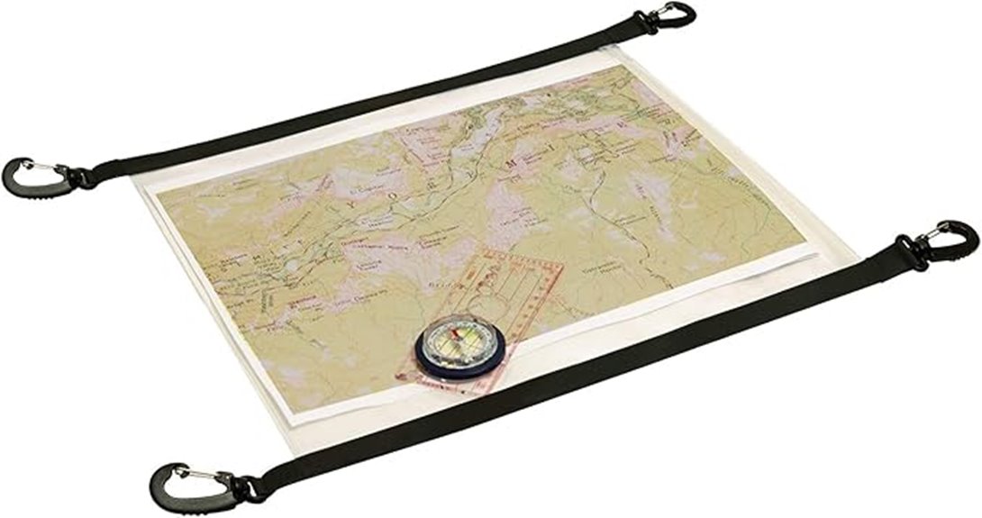 waterproof map document case