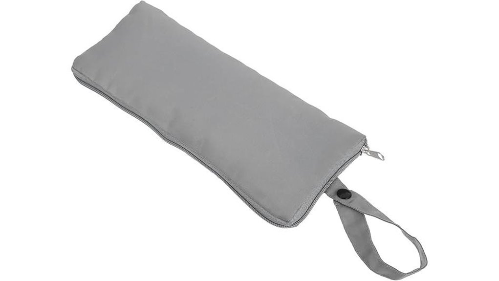waterproof microfiber umbrella pouch with keychain