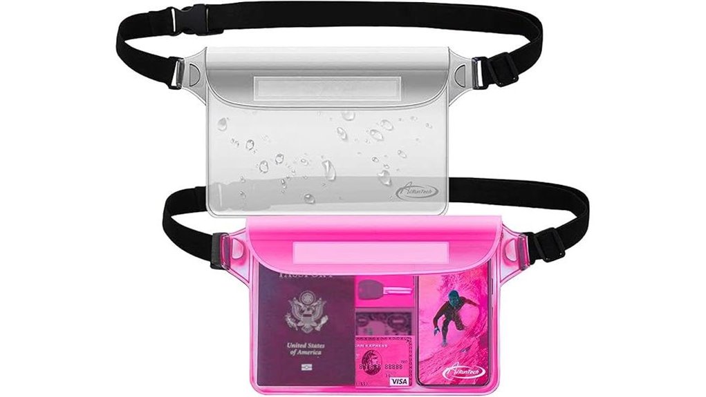 waterproof phone pouches with strap