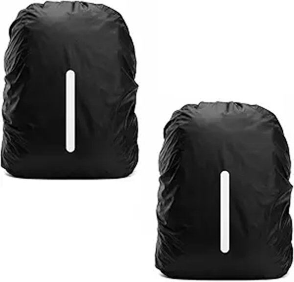 waterproof reflective backpack covers
