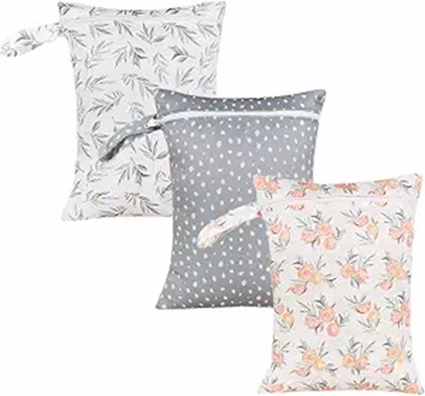 waterproof reusable baby wetbag