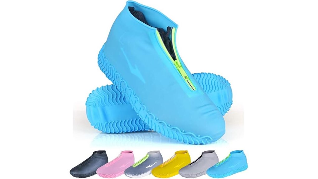 waterproof reusable foldable shoe covers