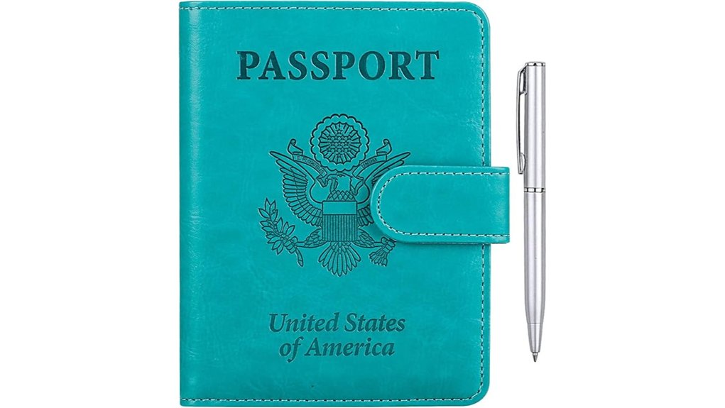waterproof rfid travel passport holder