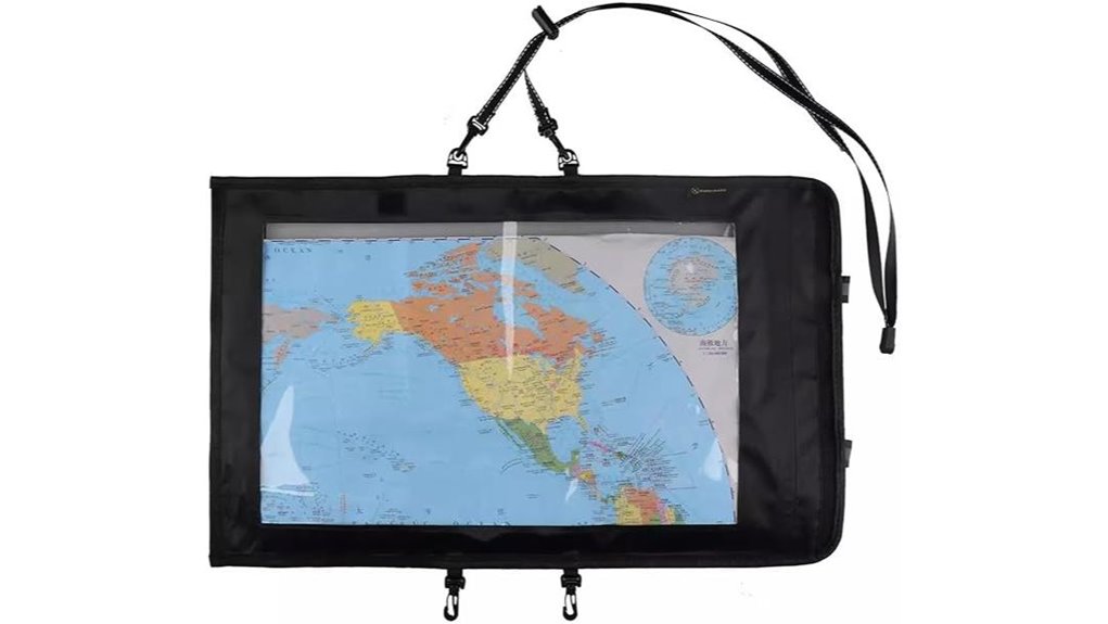waterproof tactical map case