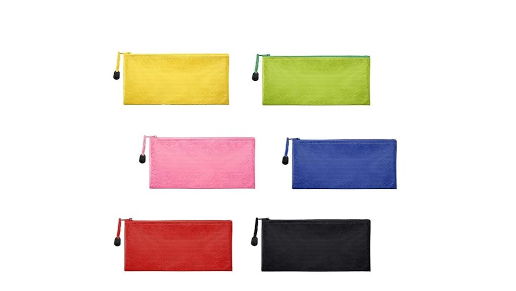 waterproof travel zipper pouch pack