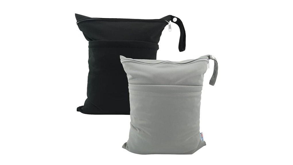 waterproof wet dry diaper bags