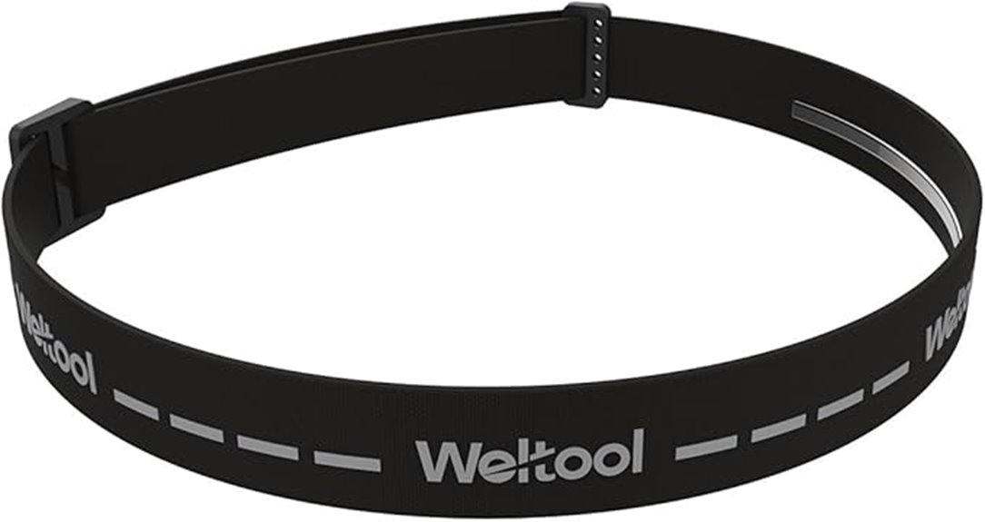 weltool elastic headlamp strap