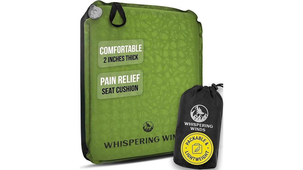 whispering winds inflatable seat