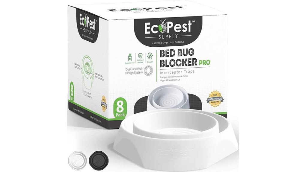 white eight pack bed interceptors