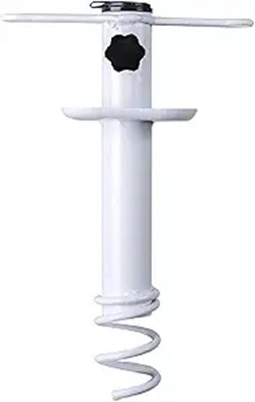 white sand umbrella anchor