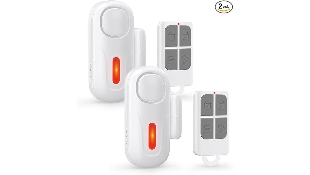 wireless 120db door window alarms