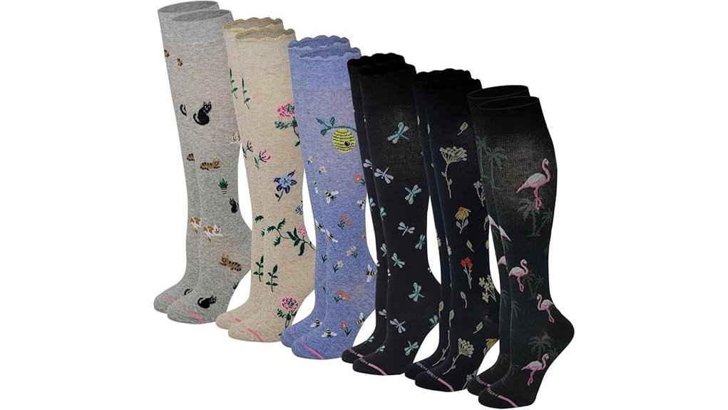 women s graduated compression socks pack