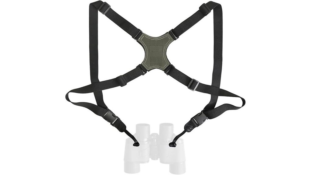 x shaped binocular harness strap