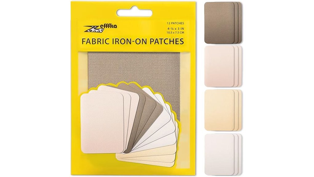 zefffka brown cotton patches