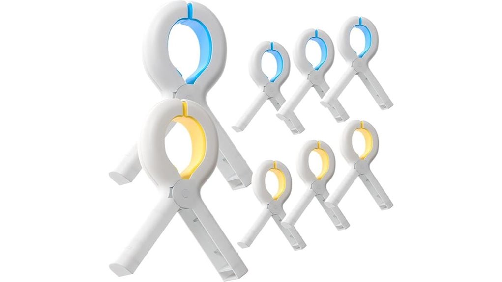 zeno 8 piece beach clips