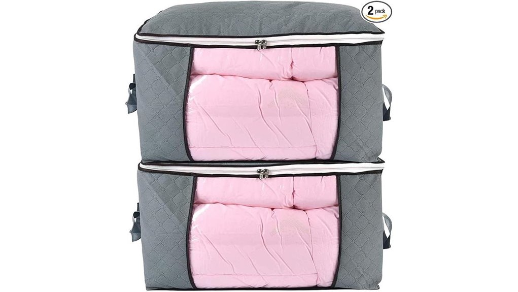 zippered comforter storage bags