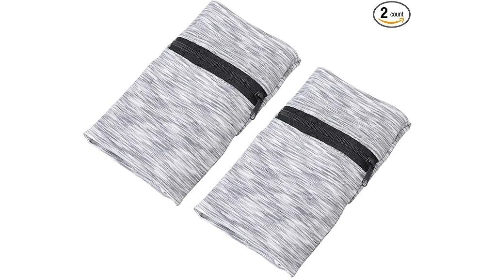 zippered wrist pouch wallet